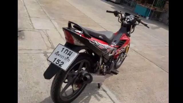 มอเตอร์ไซค์มือสอง Honda sonic 125 ccเครื่องดีสีสวยล้อแม็กสตาร์ทเท้ารถพร้อมใช้งานราคา 17,900 บาท смотреть онлайн