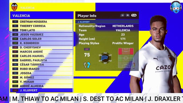 PES 2017 NEW OPTION FILE 2022-2023 FOR T99 PATCH V9.2 | 02 SEMPTEMBER UPDATE смотреть онлайн