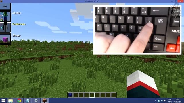 Como Instalar Mods no Minecraft 1.7.10 - Morph (Como escolher os mobs) смотреть онлайн