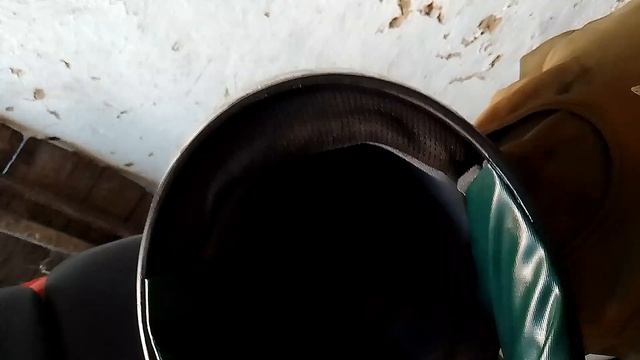 Ремонт своего старого шлема. смотреть онлайн