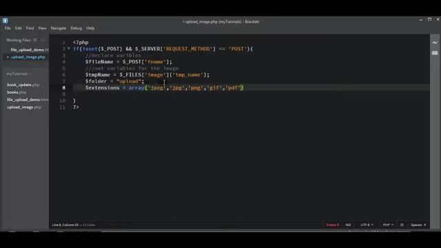 PHP File upload part 2 (php processing script) смотреть онлайн