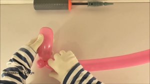 ШПАГА меч САБЛЯ ИЗ ШАРИКА One BALLOON Sword TUTORIAL