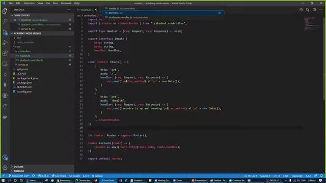 TypeScript Bangla - academy 006 : Add common '/api' prefix before every route pathname in routes смотреть онлайн