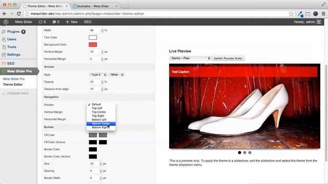 Meta Slider Pro - Theme Editor Demonstration смотреть онлайн
