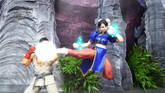 Street Fighter Stop Motion - Ryu VS Chunli смотреть онлайн