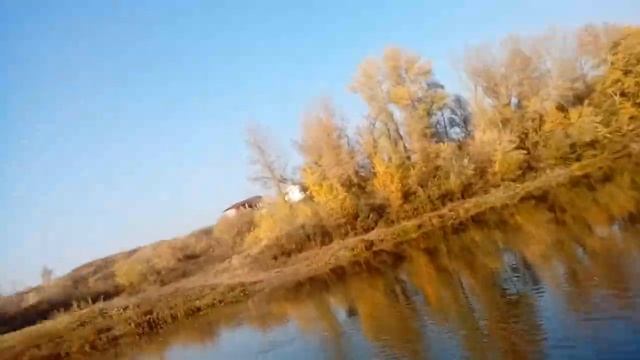 Проезд на Газ-69 по мосту через реку Самара в районе села Утёвка. смотреть онлайн