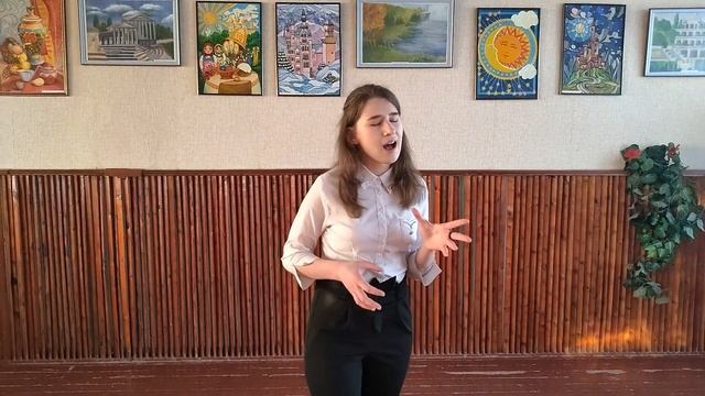 Нина Асланова, 18 лет. "Танцы на стёклах". смотреть онлайн