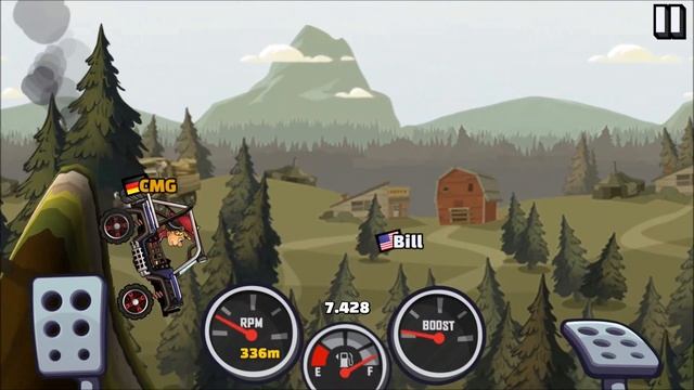 MONOWHEEL VS SCOOTER CHALLENGES - Hill Climb Racing 2 смотреть онлайн