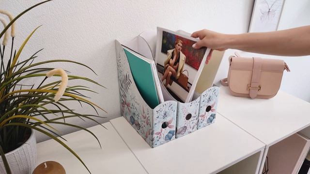 Инструкция: сборка лотков для хранения бумаг Botanic collection смотреть онлайн