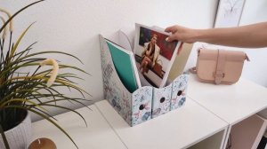 Инструкция: сборка лотков для хранения бумаг Botanic collection