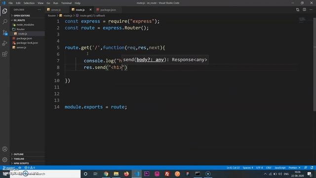 Expressjs Router | Node js | GET Request Using Route | Nodejs Serise in Hindi смотреть онлайн