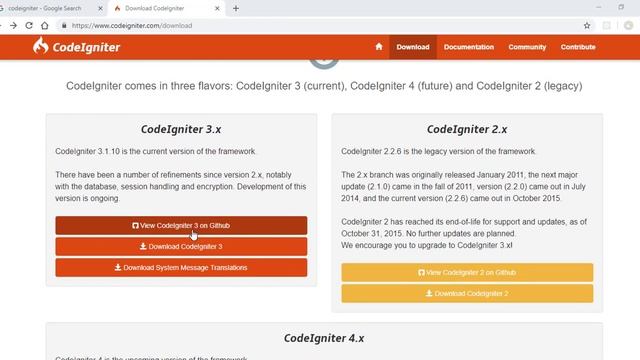 Install codeigniter-Part 2(CODEIGNITER SERIES 2019)(how to download codeigniter framework in hindi смотреть онлайн