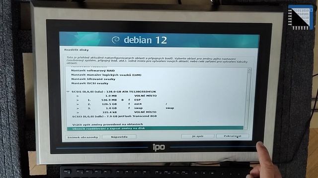 Instalation Debian to #embedded PC IPO ODYSSEE смотреть онлайн