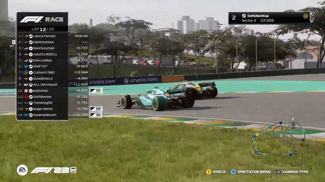 FQ Racing League | Season 2 | Division 2 | Round 6 | Interlagos | Where Legends Were Born смотреть онлайн