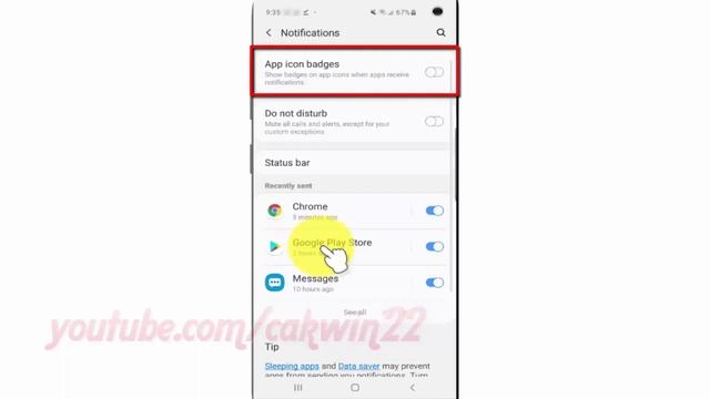 Samsung Galaxy S10 : How to enable Show with number App icon badges смотреть онлайн