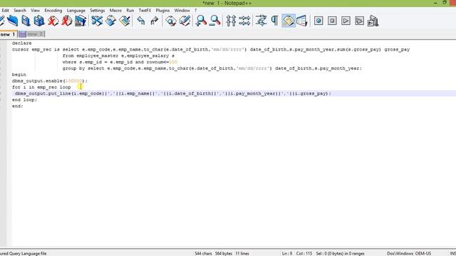 How to Export Data To CSV from Oracle Database using PLSQL script. смотреть онлайн