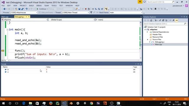 Debugging in Visual Studio смотреть онлайн