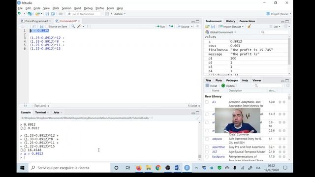 2 - Da Excel ad R: Variabili ed istruzione paste смотреть онлайн