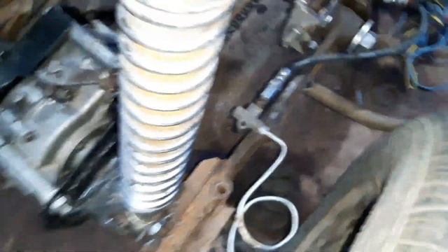 ТОРМОЗА на самодельный квадроцикл с двигателем от муравья | Часть 3, начало. смотреть онлайн