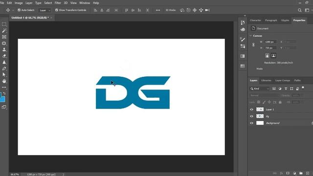 How to cut text in Photoshop [ Beginner Tutorial ] смотреть онлайн