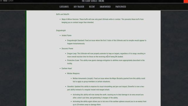 ESO Class Reps - Harrowstorm DLC PTS Patch Notes v5.3.0 | The Elder Scrolls Online смотреть онлайн