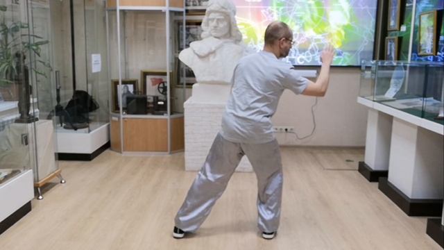 Тайцзицюань 10 форм (сзади) #taichiforhealth #taichi #taiji #taijiquan