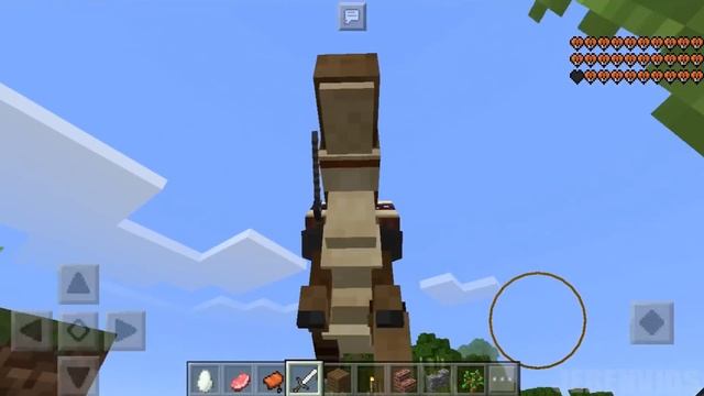 Minecraft PE Addons - Mech Suit, Tamable T-Rex and Raptors - MCPE iOS & Android 1.0 / 0.16.0 смотреть онлайн