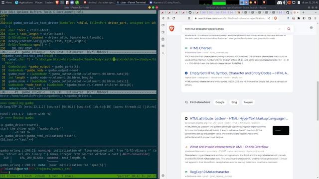 LiveCoding#23/05 - Gumbo Driver Implementation in C and Erlang смотреть онлайн