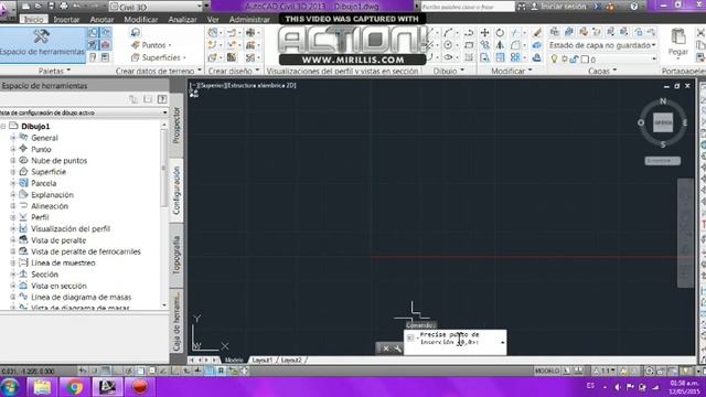 Como insertar imagen en Autocad Civil3D 2013 (ACTIVAR SUBTITULOS) смотреть онлайн