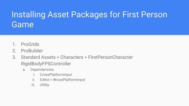 Unity First Person Narrative Tutorial 4 - Installing Asset Packages for First Person Game смотреть онлайн