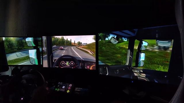Euro Truck Simulator 2 Lille to Amsterdam (Triple Monitor Setup) #3 смотреть онлайн
