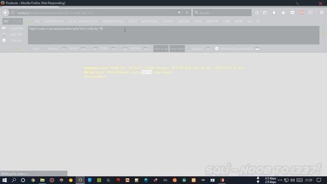 SQLi Union Base for N00b смотреть онлайн