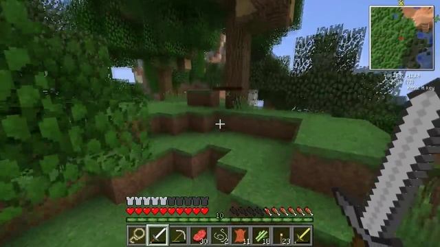 Minecraft: Приключения в техасе! #11 - Поход за кожей! смотреть онлайн