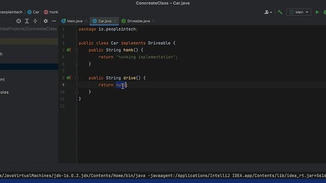 What is a concreate class? (in Java) смотреть онлайн