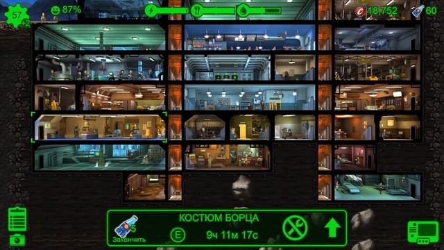 ДЕБАГГЕРЫ И ЧУДО С ВОДОЙ. АМАТА ОДНА НА ЗАДАНИИ - Fallout Shelter #20 смотреть онлайн