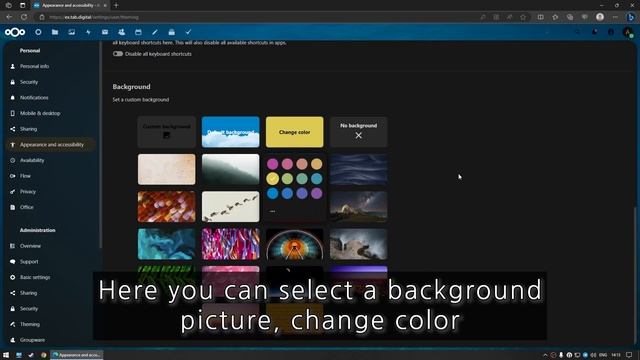 How To Change Background In Nextcloud