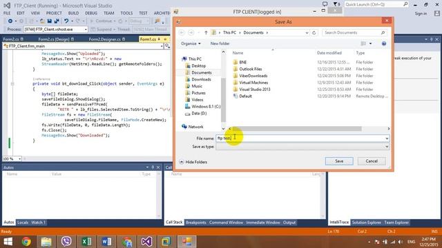 Demo FTP Client (Centos) смотреть онлайн