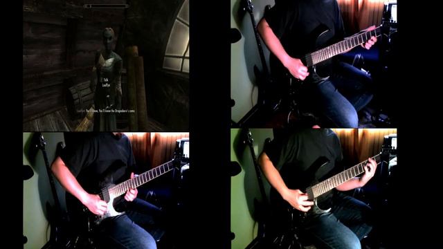 Skyrim - The Dragonborn Comes metal cover смотреть онлайн