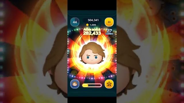 Tsum Sep 2020 Star Wars Anakin Skywalker MAX SL6! 7.4k base coins in 1 play easily!! смотреть онлайн