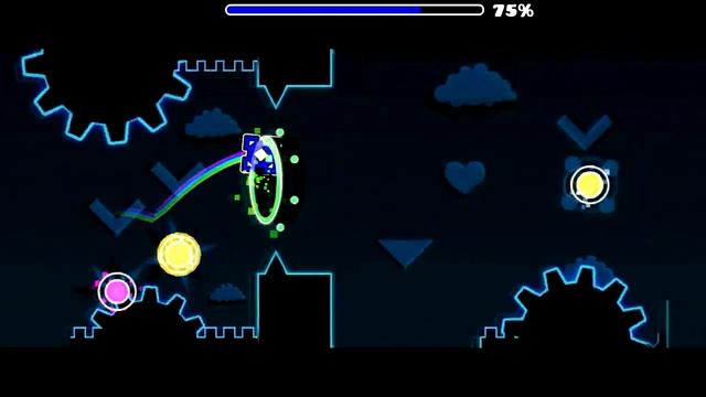 Geometry Dash - MoonDust (Easy Coins) смотреть онлайн