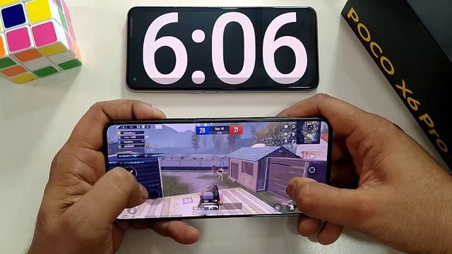 POCO X6 Pro PUBG Gaming With Heating, Graphics, Gyroscope & FPS | POCO X6 Pro Battery Draining Test смотреть онлайн
