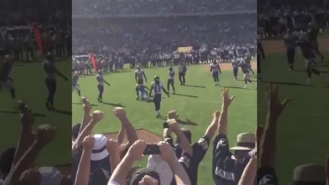 Seth Roberts Game Winning touchdown vs Ravens 2015 смотреть онлайн