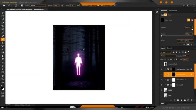 Photoshop SpeedArt | Lost in Jungle | Photoshop CC 2021| Mask Visuals смотреть онлайн