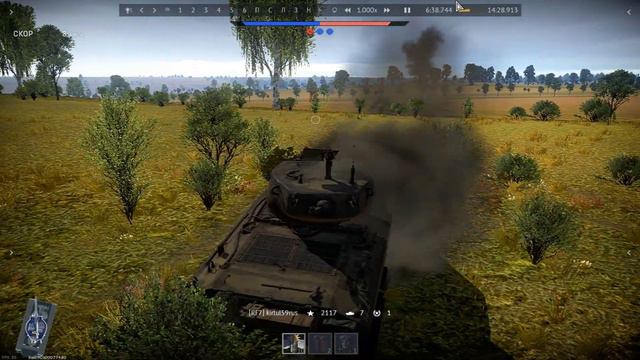 Просто хороший бой в War Thunder смотреть онлайн