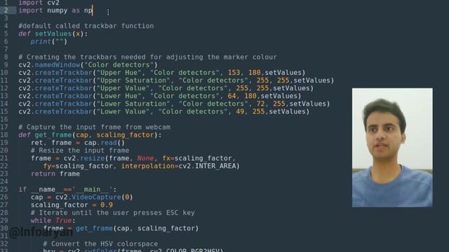#29 OPENCV-PYTHON | Object Tracking - Color Based Segmentation | Algorithm + Project Demonstration смотреть онлайн