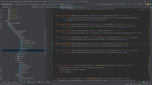Add CUSTOM SIGNS to Minecraft 1.16.5 | Forge 1.16.5 Modding #32 смотреть онлайн