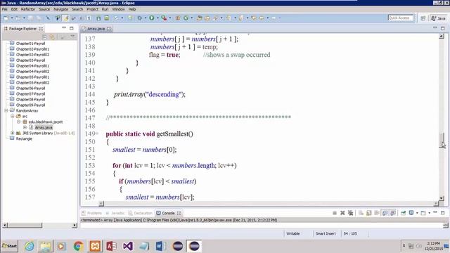 152-143 Java Chapter07 - Payroll Program смотреть онлайн