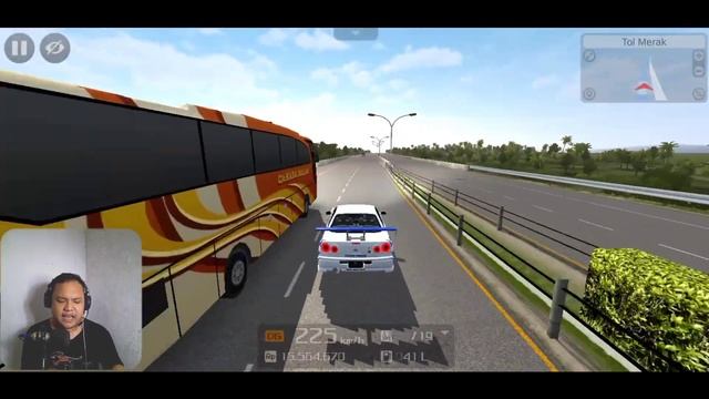MOD BUSSID NISSAN SKYLINE R34 GT-R C WEST 2022 MAH Channel смотреть онлайн