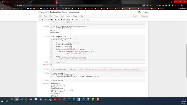 Python | Dynamo Package Report | Data смотреть онлайн