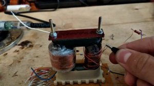 Мой первый самодельный трансформатор.